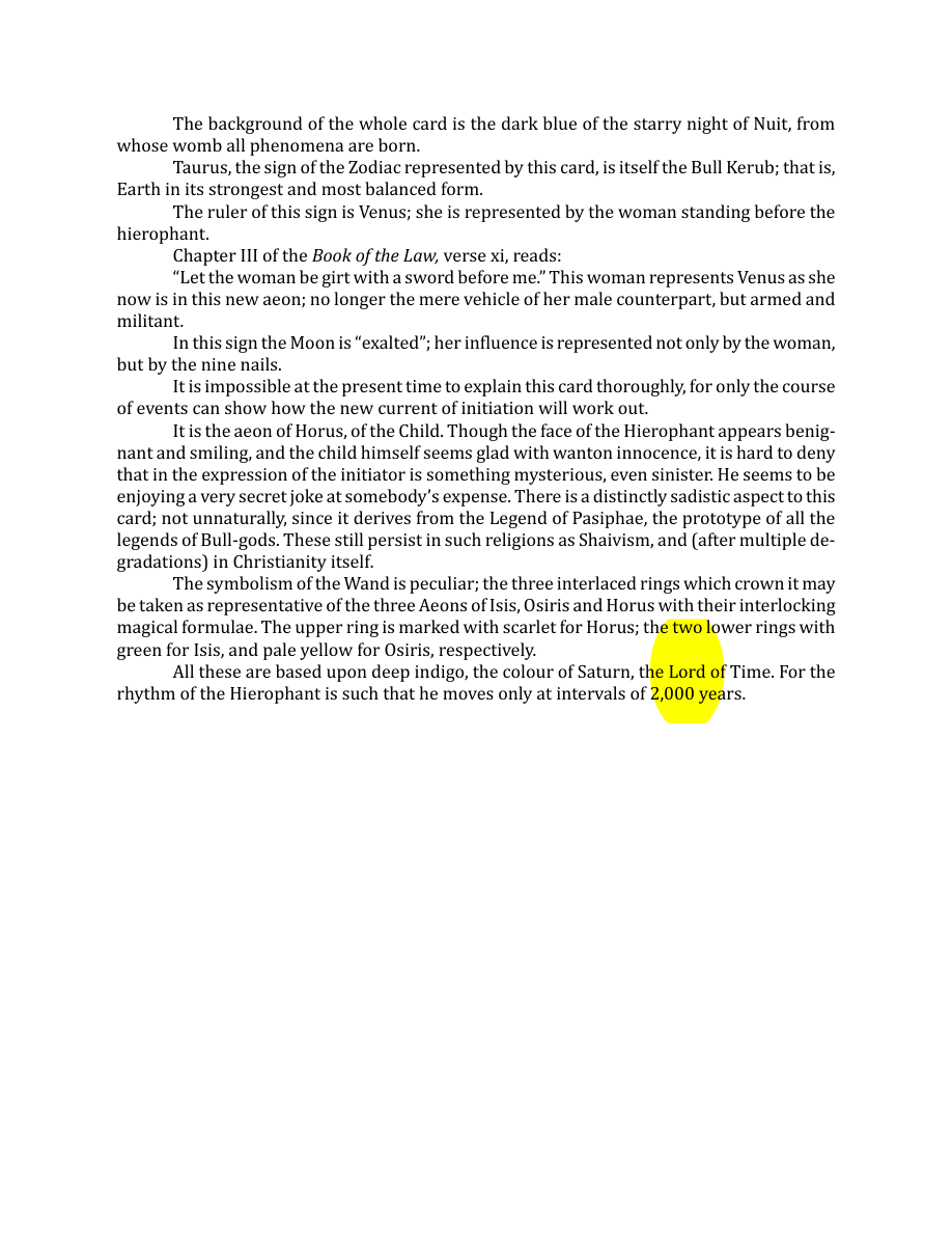 Original scan of The Book of Thoth, PDF page 70