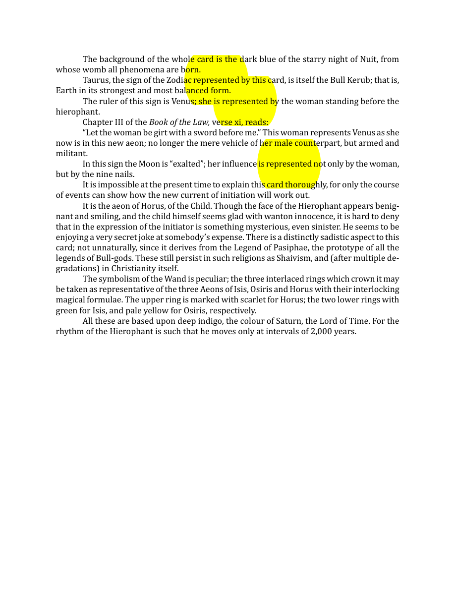 Original scan of The Book of Thoth, PDF page 70