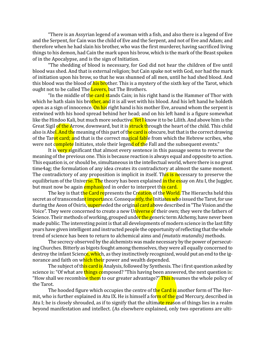 Original scan of The Book of Thoth, PDF page 72