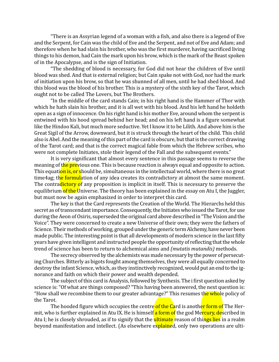 Original scan of The Book of Thoth, PDF page 72