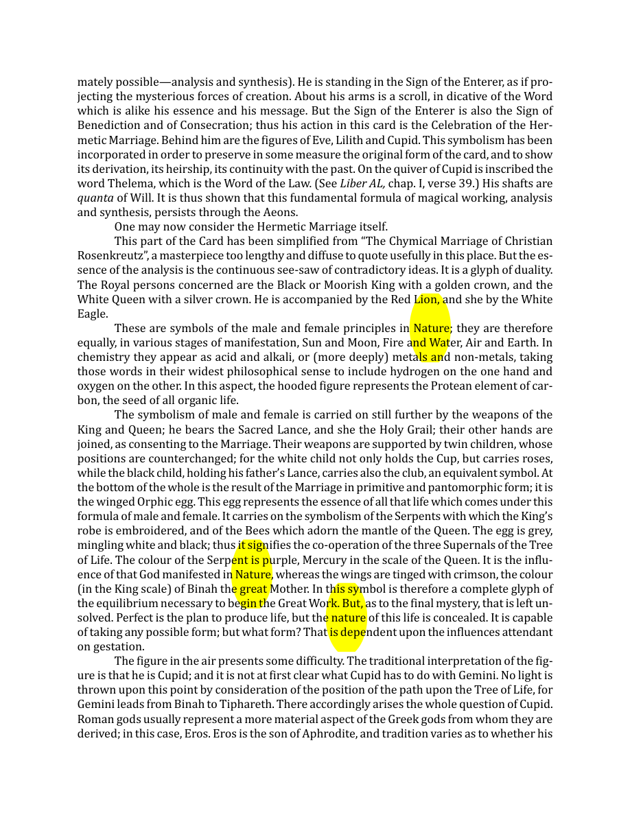 Original scan of The Book of Thoth, PDF page 73