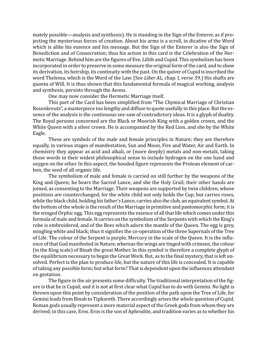 Original scan of The Book of Thoth, PDF page 73
