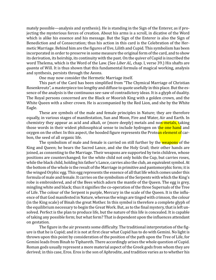 Original scan of The Book of Thoth, PDF page 73