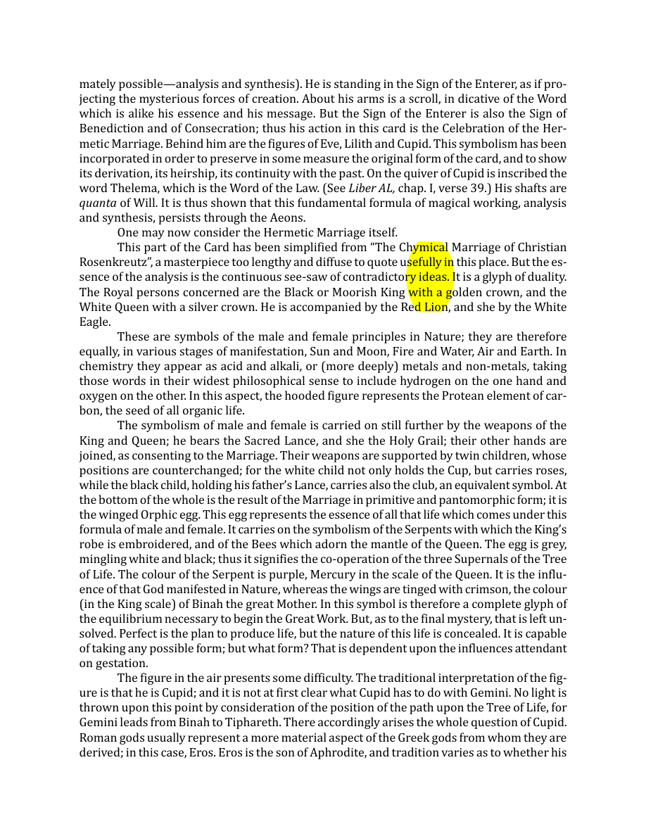Original scan of The Book of Thoth, PDF page 73