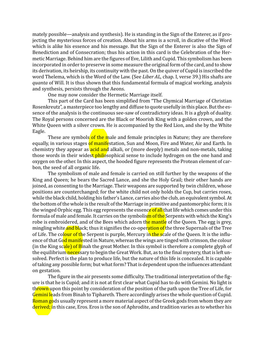 Original scan of The Book of Thoth, PDF page 73