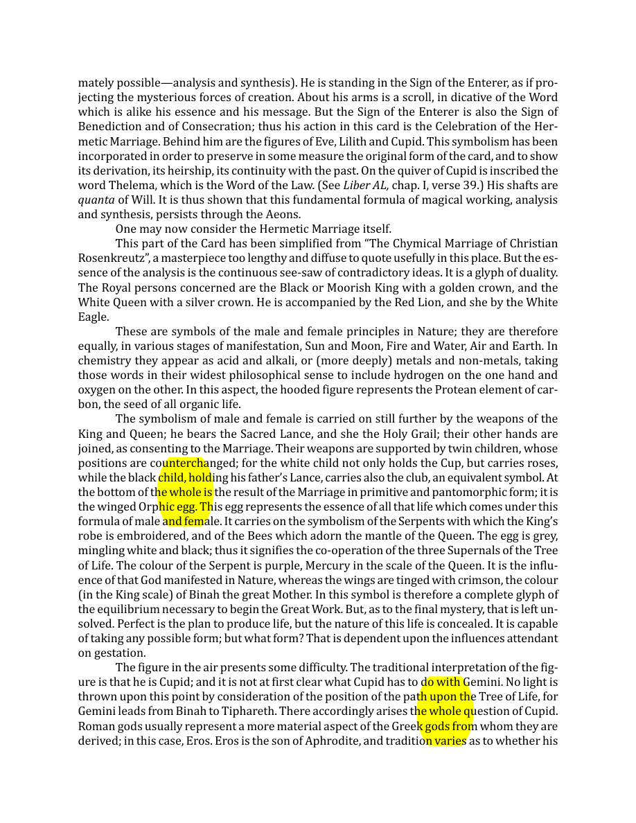 Original scan of The Book of Thoth, PDF page 73