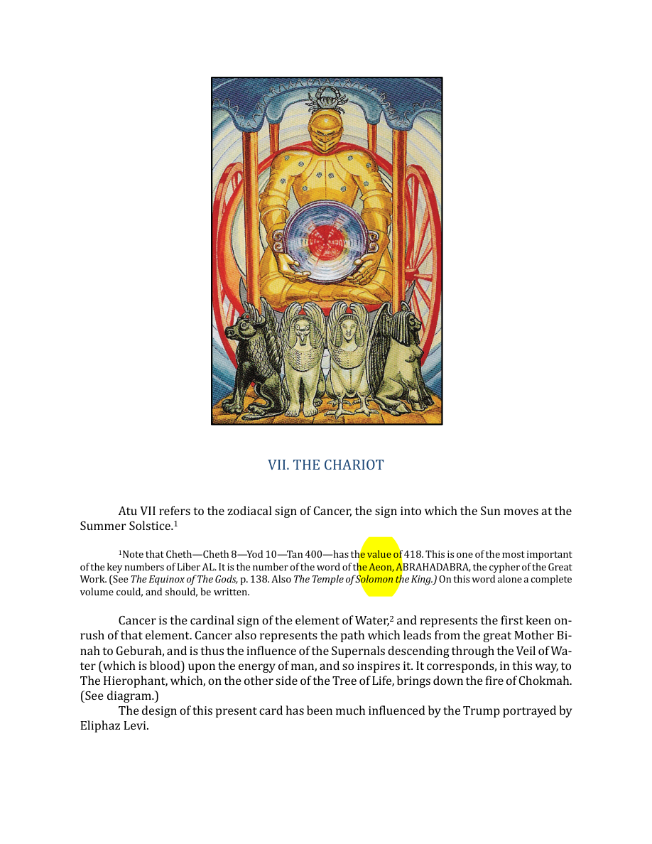 Original scan of The Book of Thoth, PDF page 75