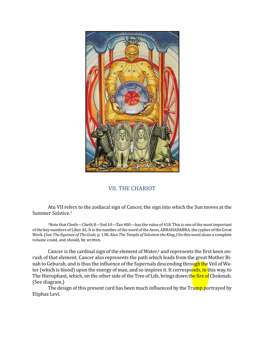 Original scan of The Book of Thoth, PDF page 75