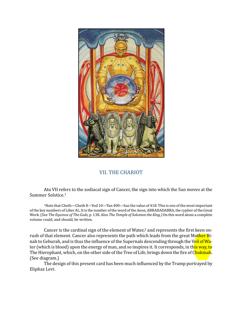 Original scan of The Book of Thoth, PDF page 75