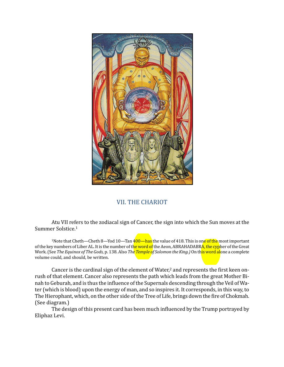 Original scan of The Book of Thoth, PDF page 75