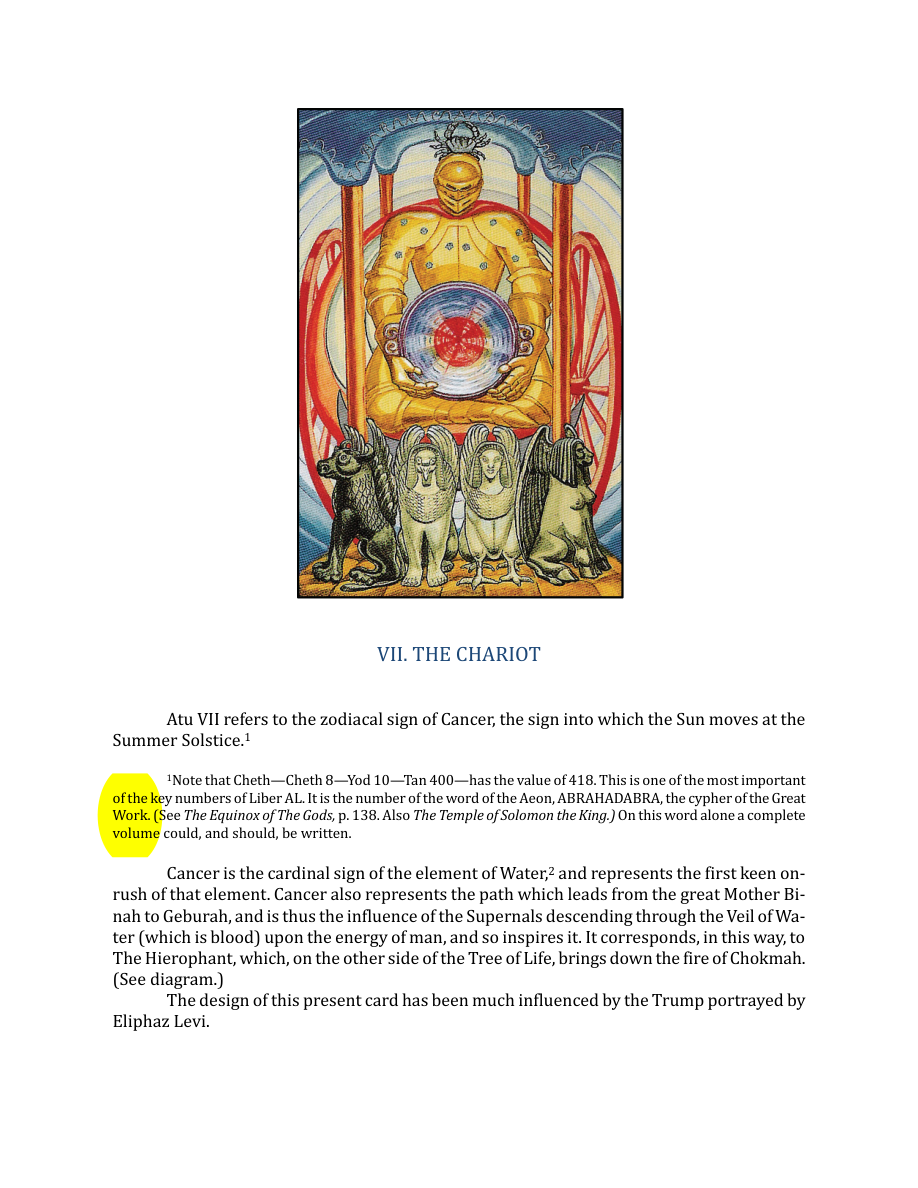 Original scan of The Book of Thoth, PDF page 75