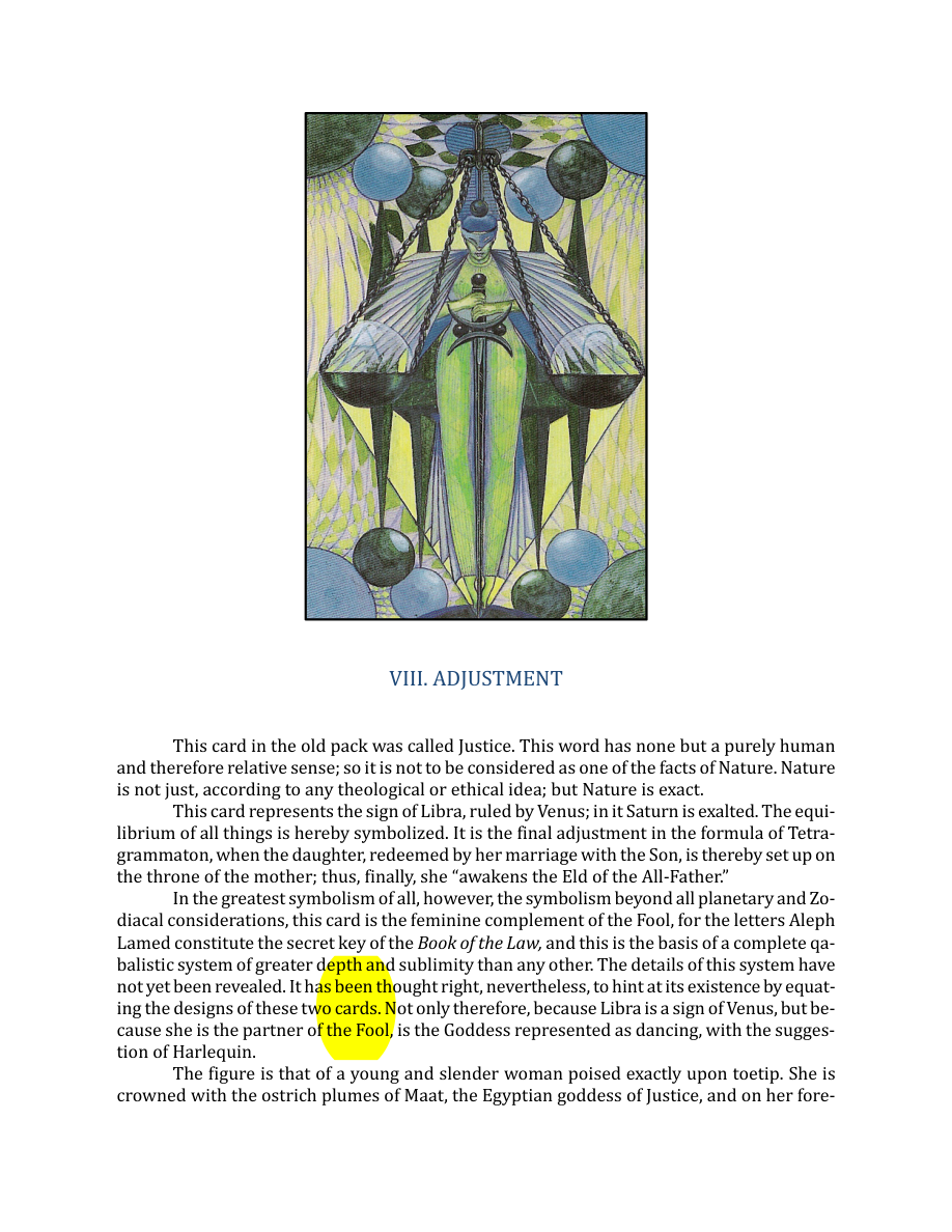 Original scan of The Book of Thoth, PDF page 77