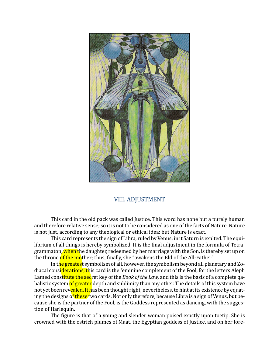 Original scan of The Book of Thoth, PDF page 77