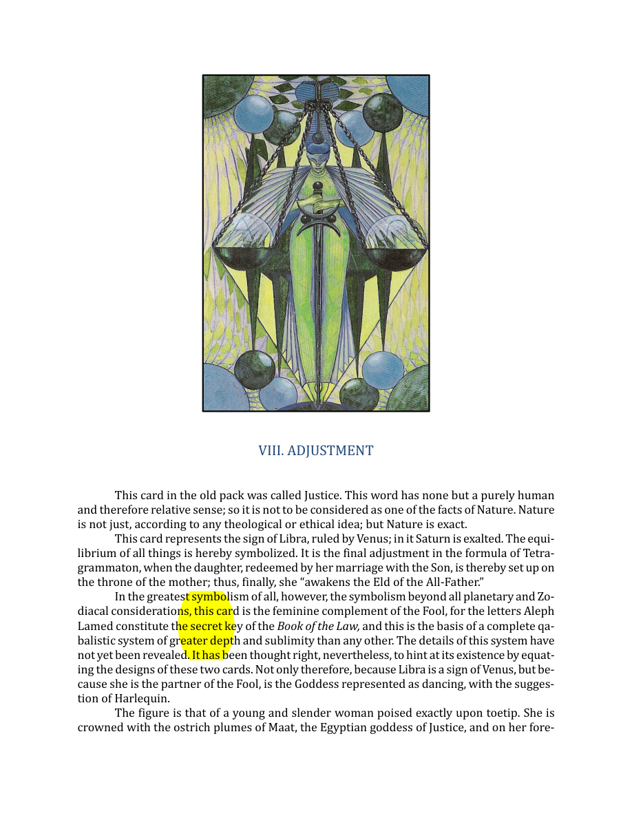 Original scan of The Book of Thoth, PDF page 77
