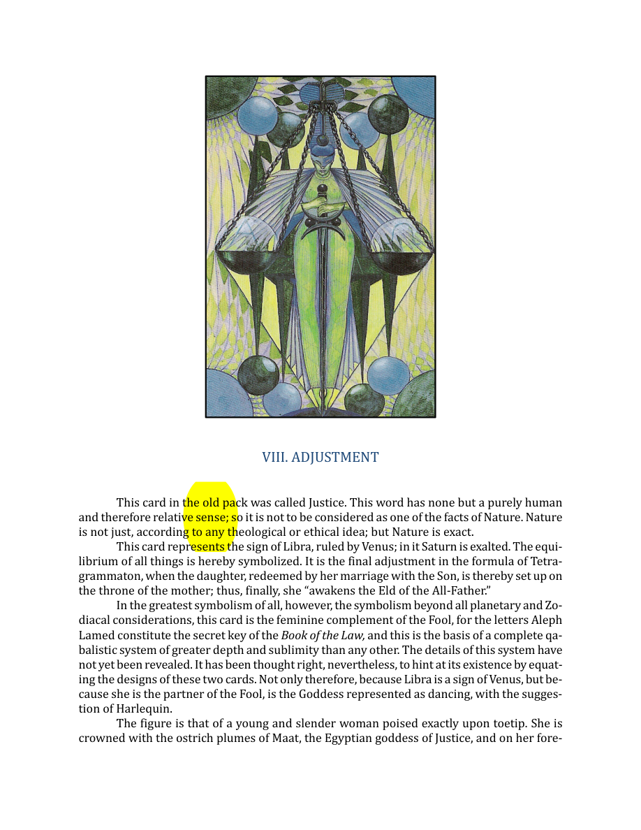 Original scan of The Book of Thoth, PDF page 77