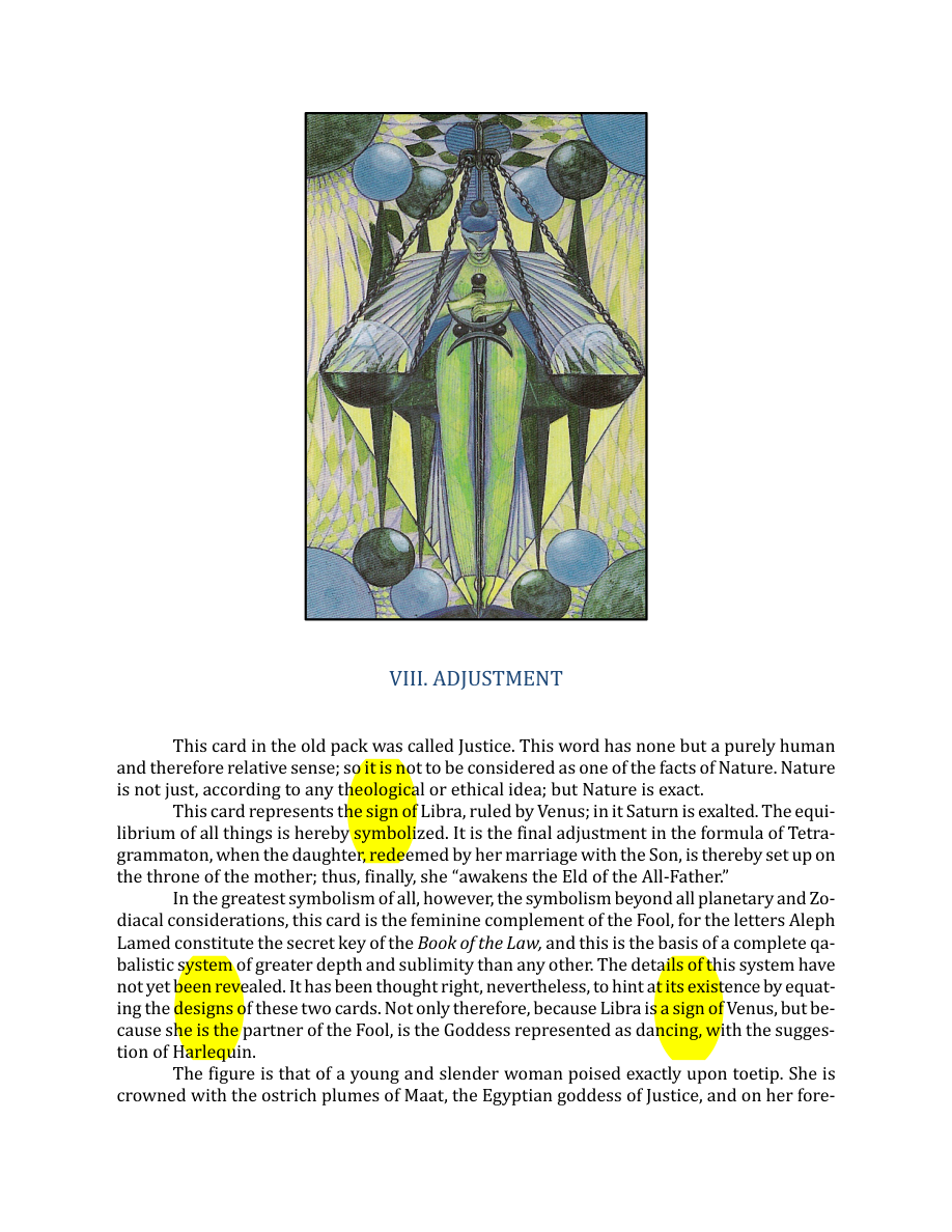 Original scan of The Book of Thoth, PDF page 77