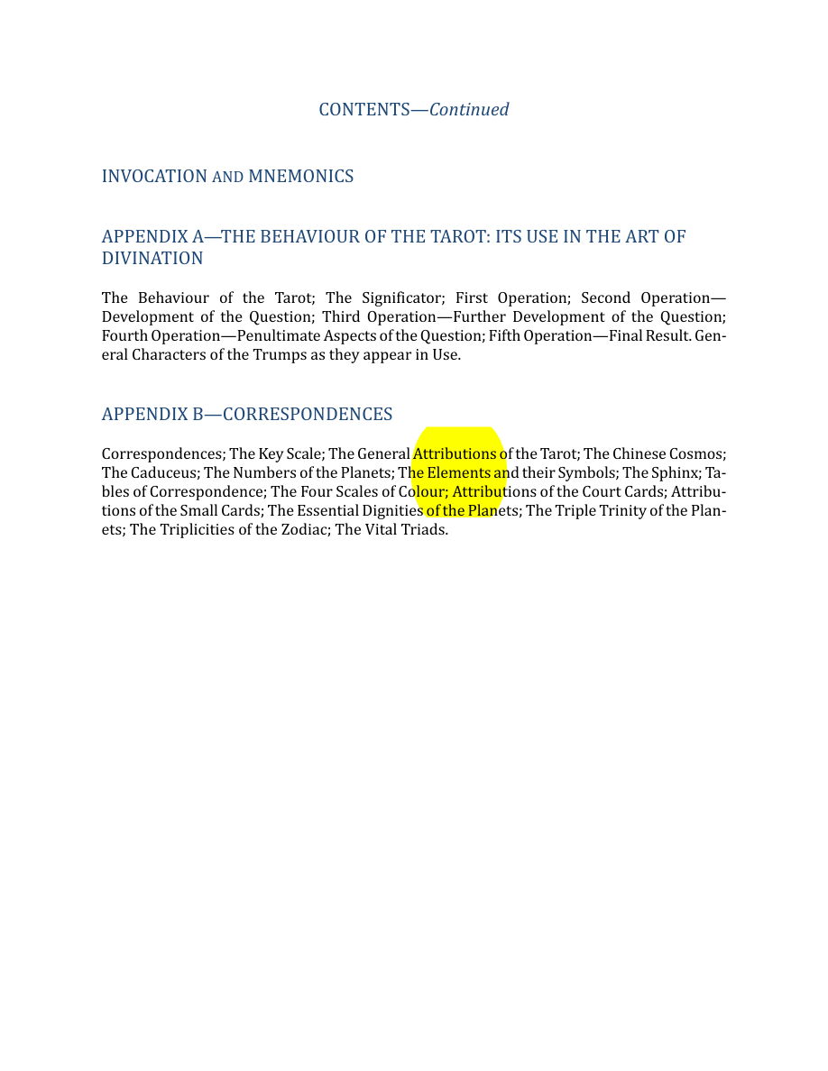 Original scan of The Book of Thoth, PDF page 8
