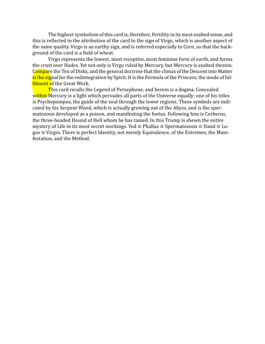 Original scan of The Book of Thoth, PDF page 81