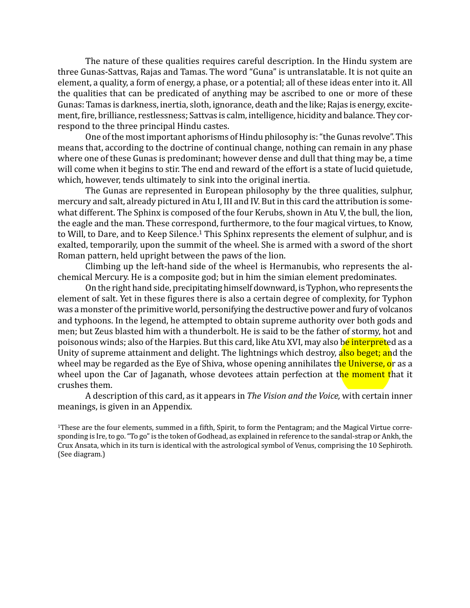 Original scan of The Book of Thoth, PDF page 83