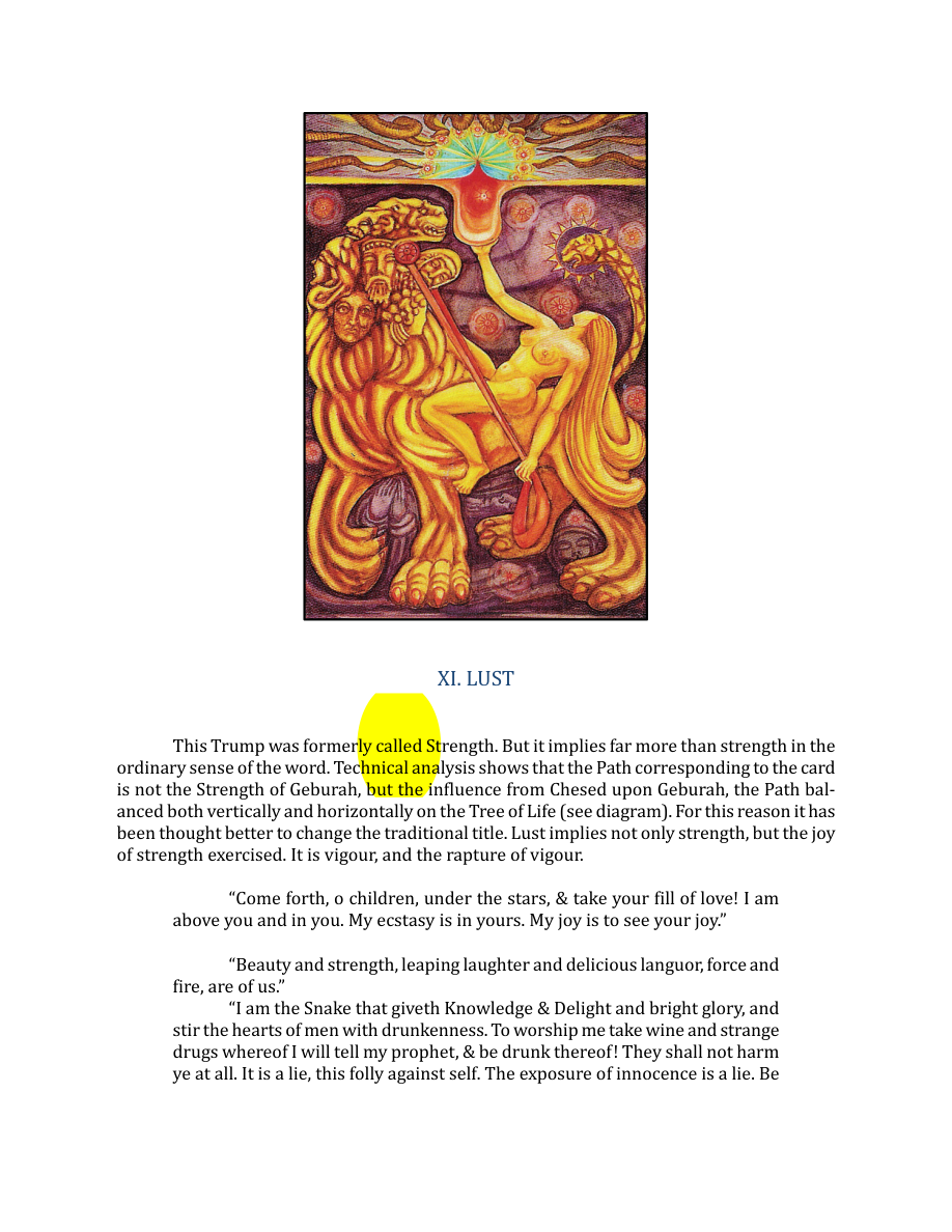 Original scan of The Book of Thoth, PDF page 84