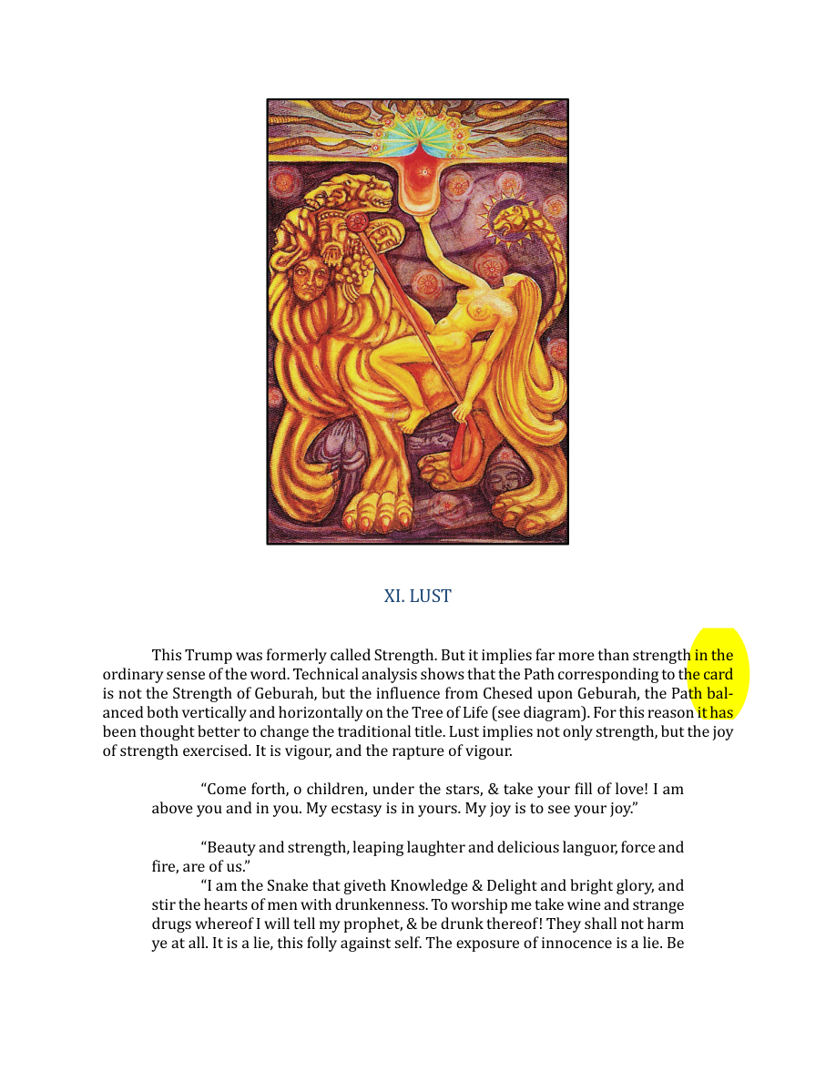 Original scan of The Book of Thoth, PDF page 84