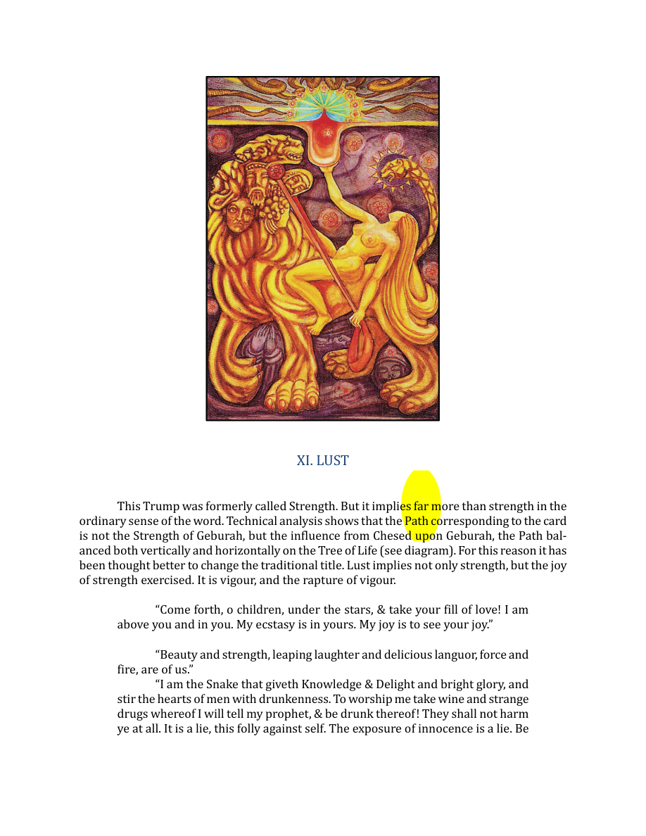 Original scan of The Book of Thoth, PDF page 84