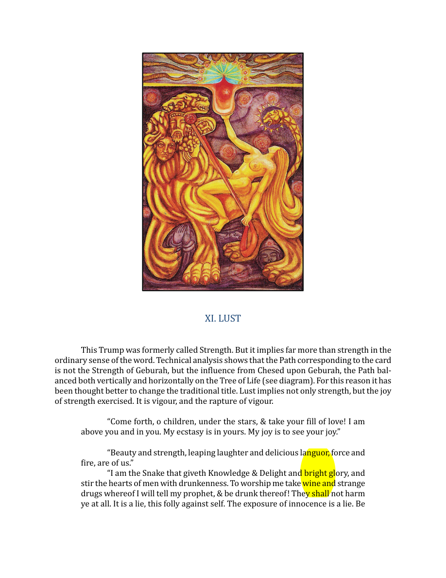 Original scan of The Book of Thoth, PDF page 84