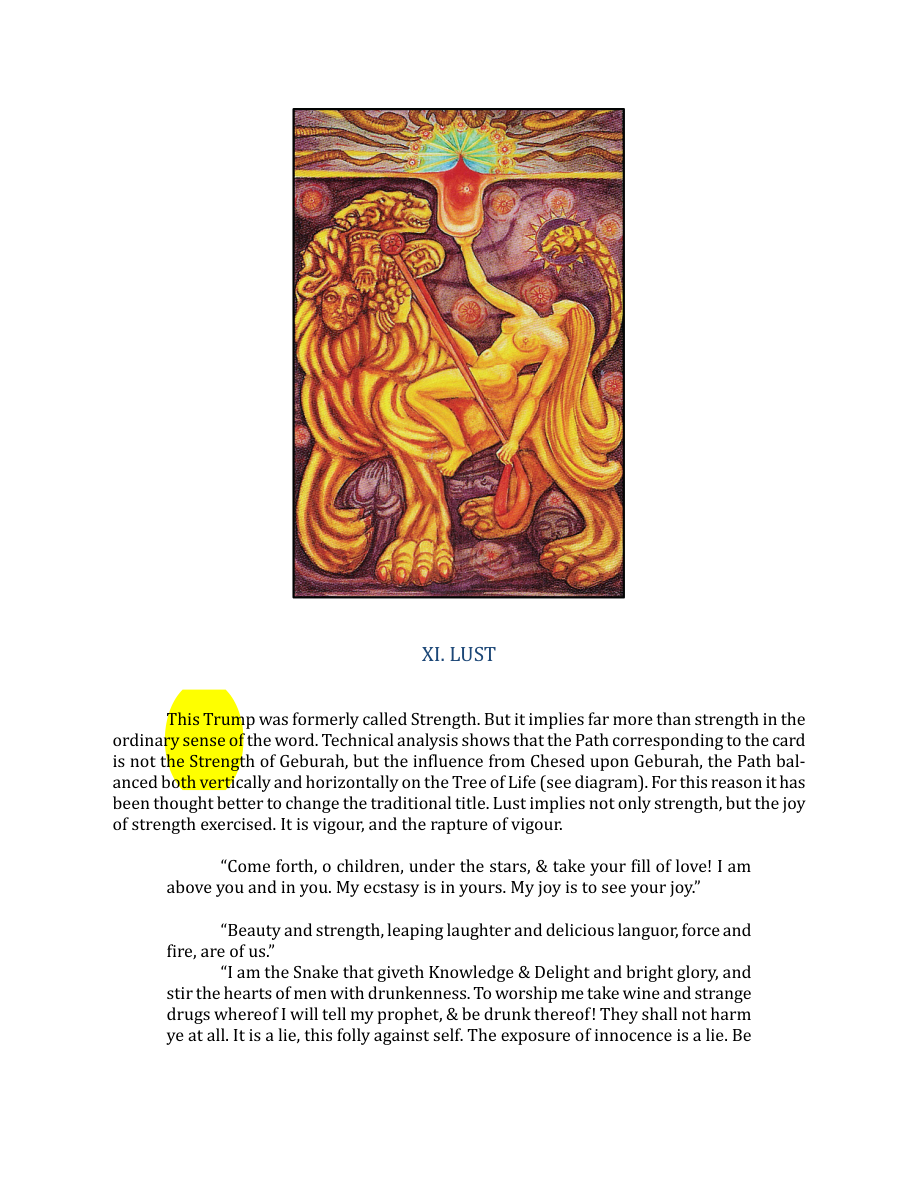 Original scan of The Book of Thoth, PDF page 84