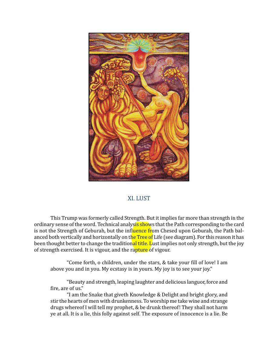 Original scan of The Book of Thoth, PDF page 84