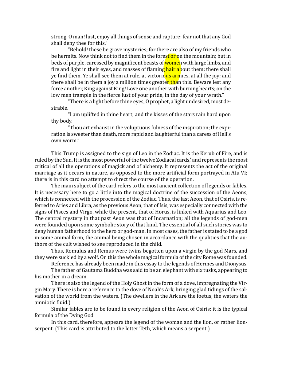 Original scan of The Book of Thoth, PDF page 85