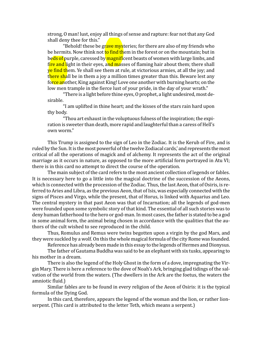 Original scan of The Book of Thoth, PDF page 85