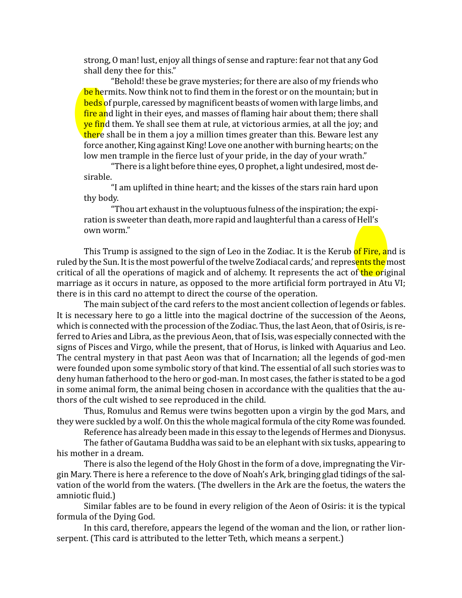 Original scan of The Book of Thoth, PDF page 85
