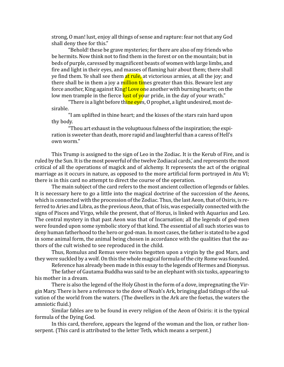 Original scan of The Book of Thoth, PDF page 85
