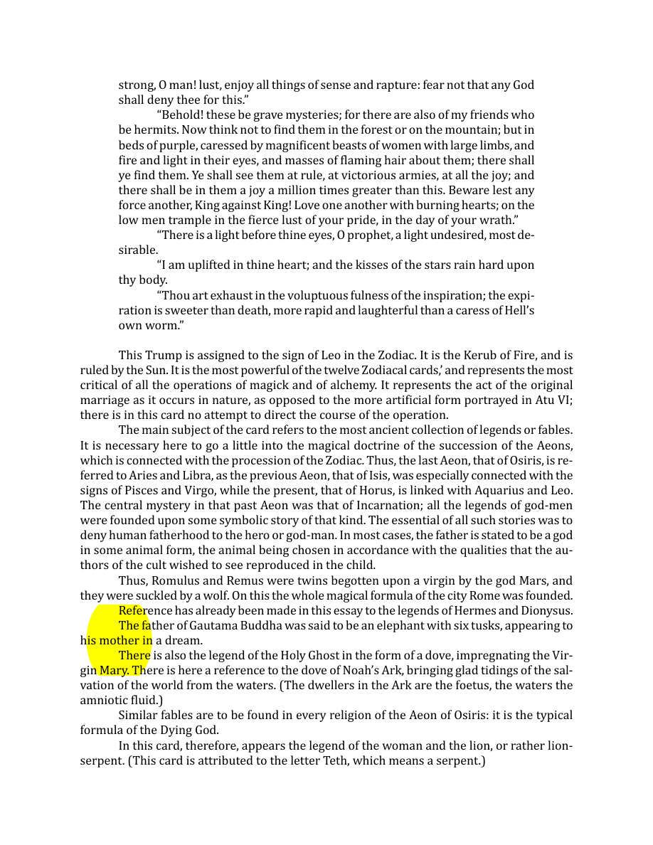Original scan of The Book of Thoth, PDF page 85