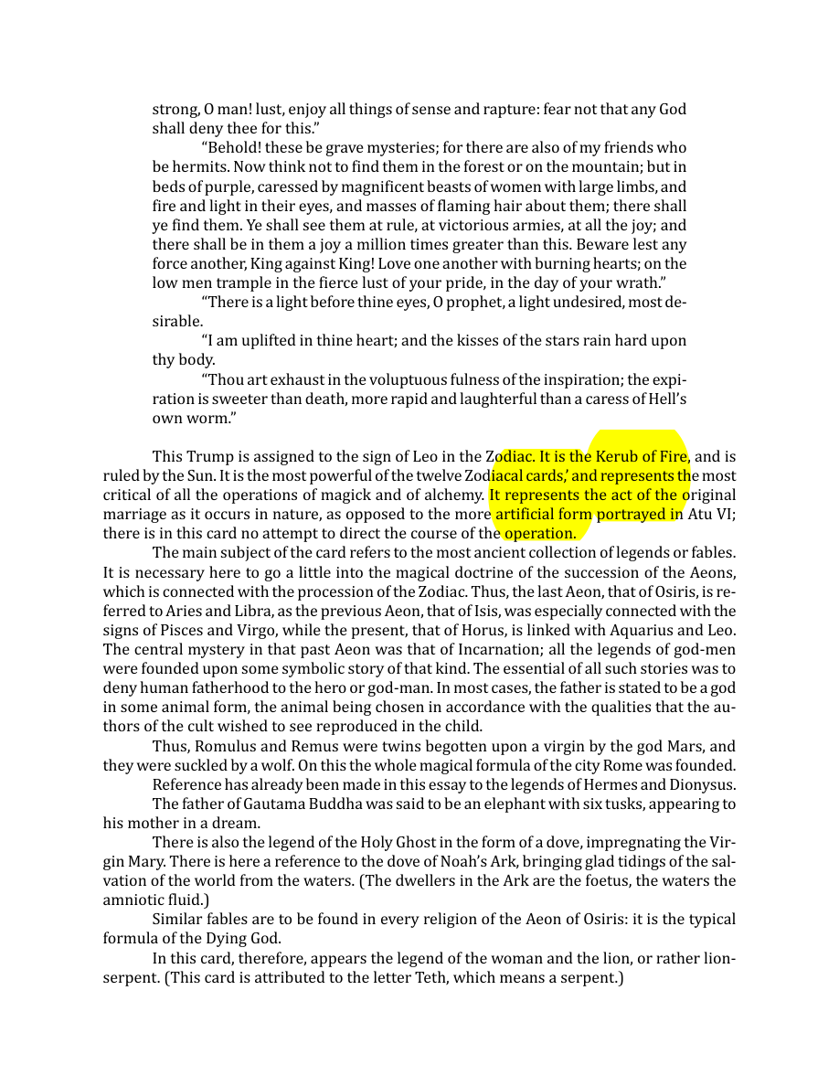 Original scan of The Book of Thoth, PDF page 85