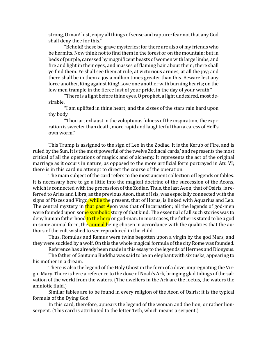 Original scan of The Book of Thoth, PDF page 85