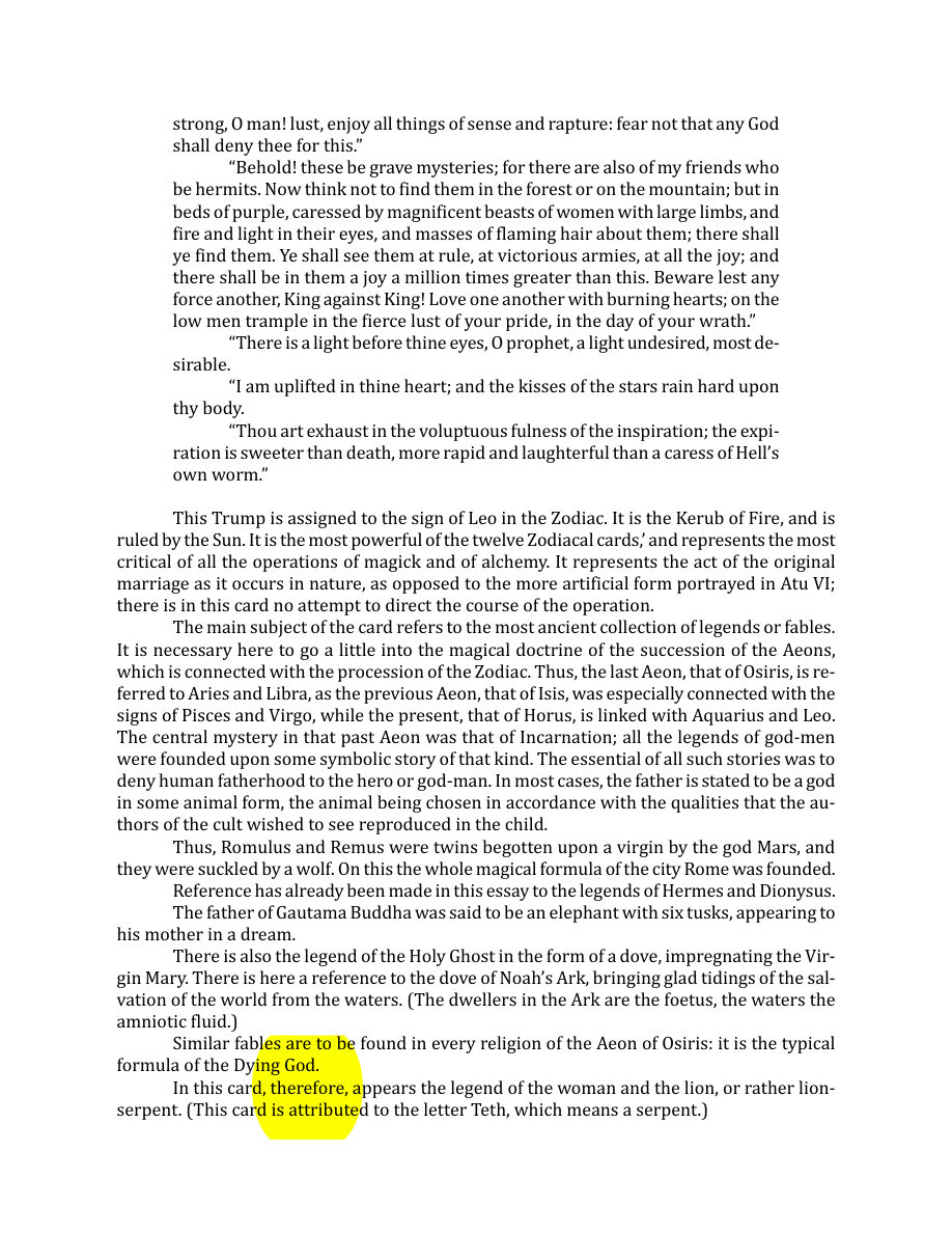 Original scan of The Book of Thoth, PDF page 85