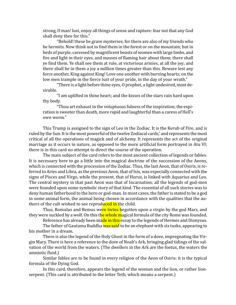 Original scan of The Book of Thoth, PDF page 85