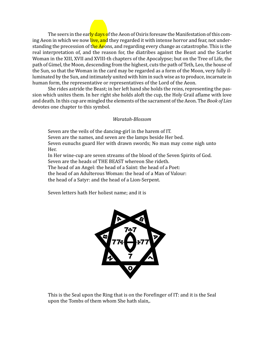 Original scan of The Book of Thoth, PDF page 86