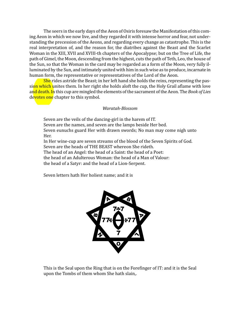 Original scan of The Book of Thoth, PDF page 86