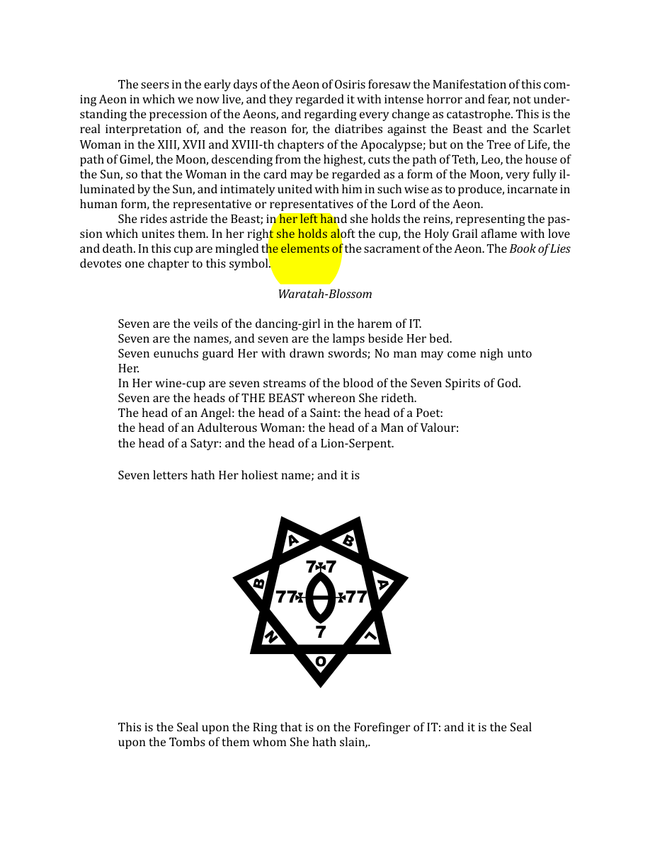 Original scan of The Book of Thoth, PDF page 86