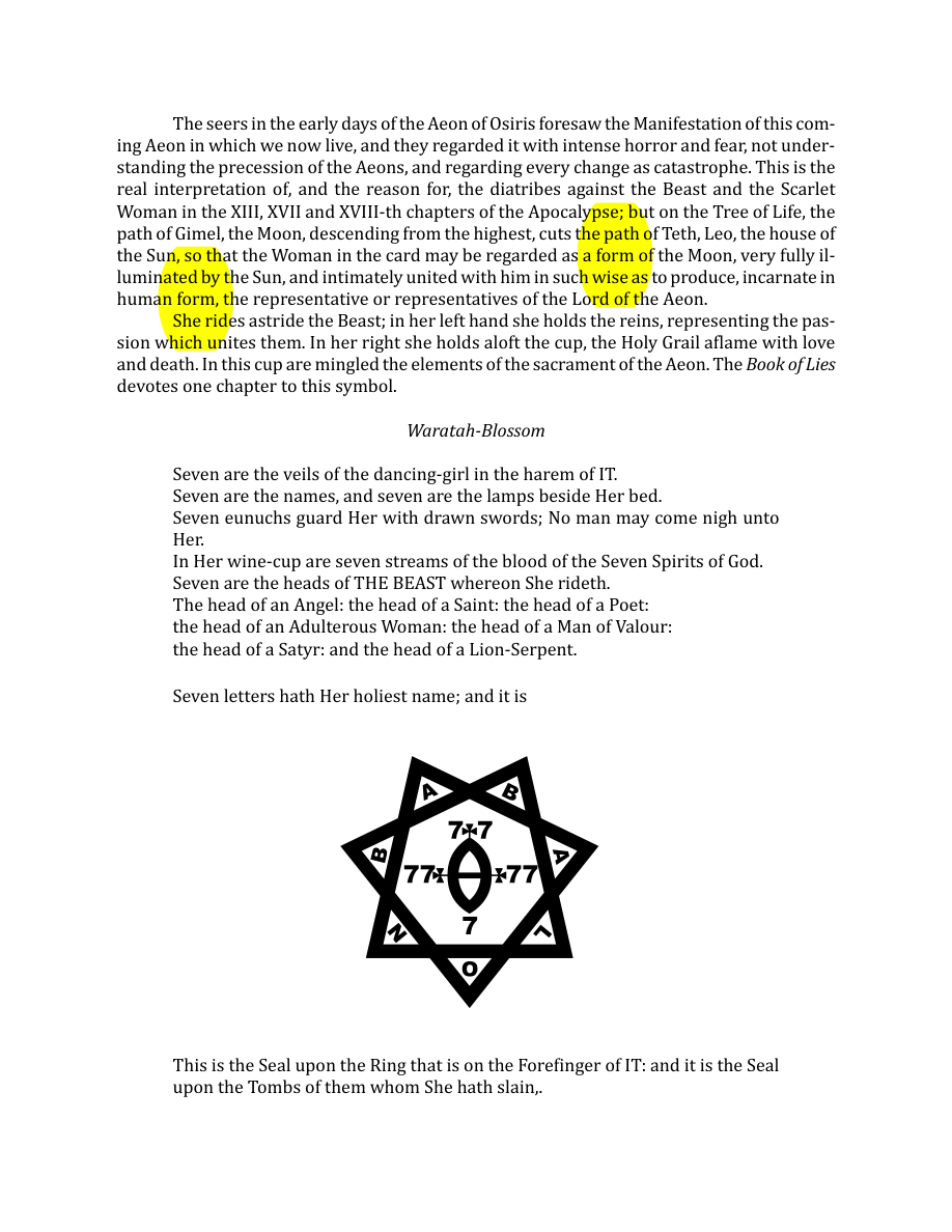 Original scan of The Book of Thoth, PDF page 86
