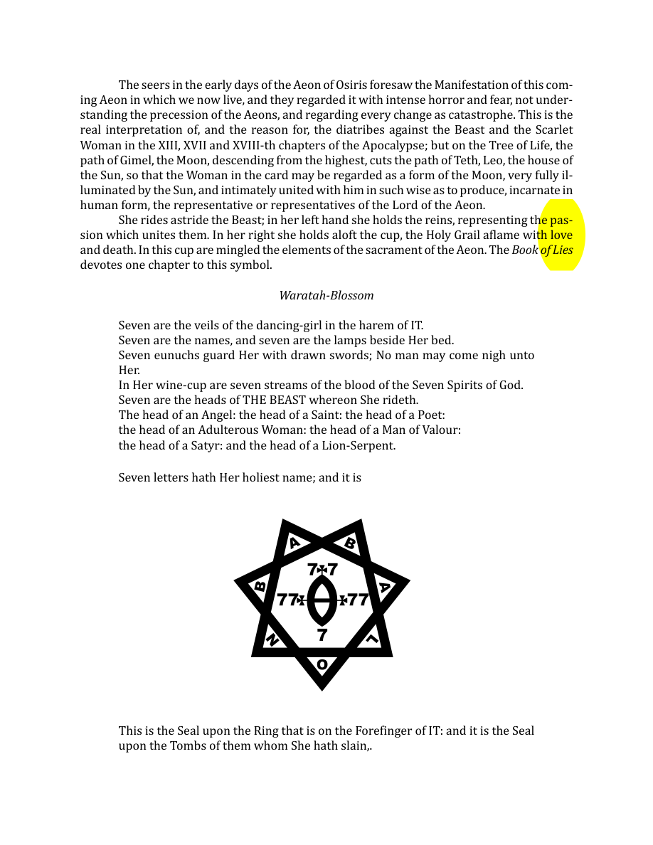 Original scan of The Book of Thoth, PDF page 86