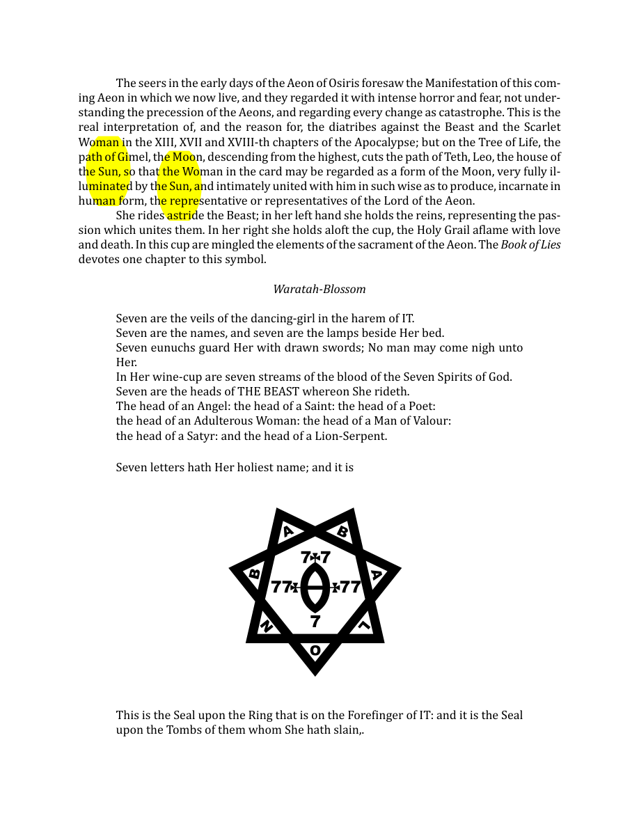 Original scan of The Book of Thoth, PDF page 86