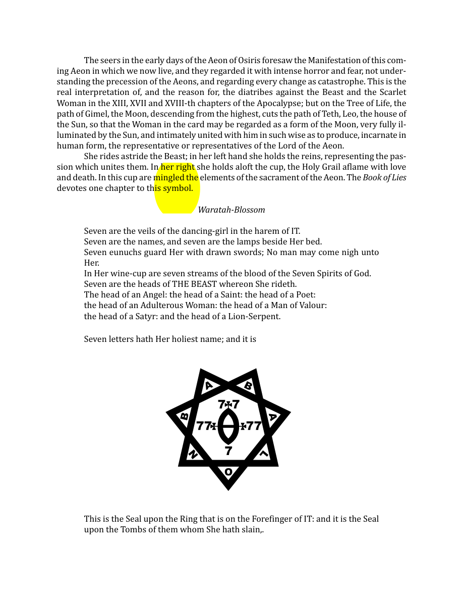 Original scan of The Book of Thoth, PDF page 86