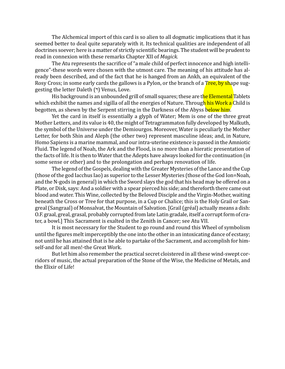 Original scan of The Book of Thoth, PDF page 90