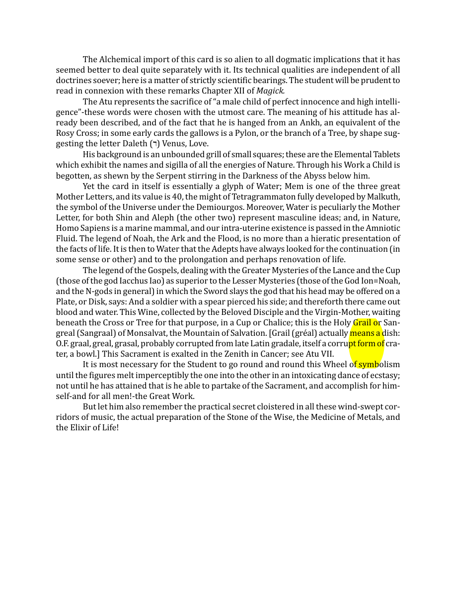 Original scan of The Book of Thoth, PDF page 90