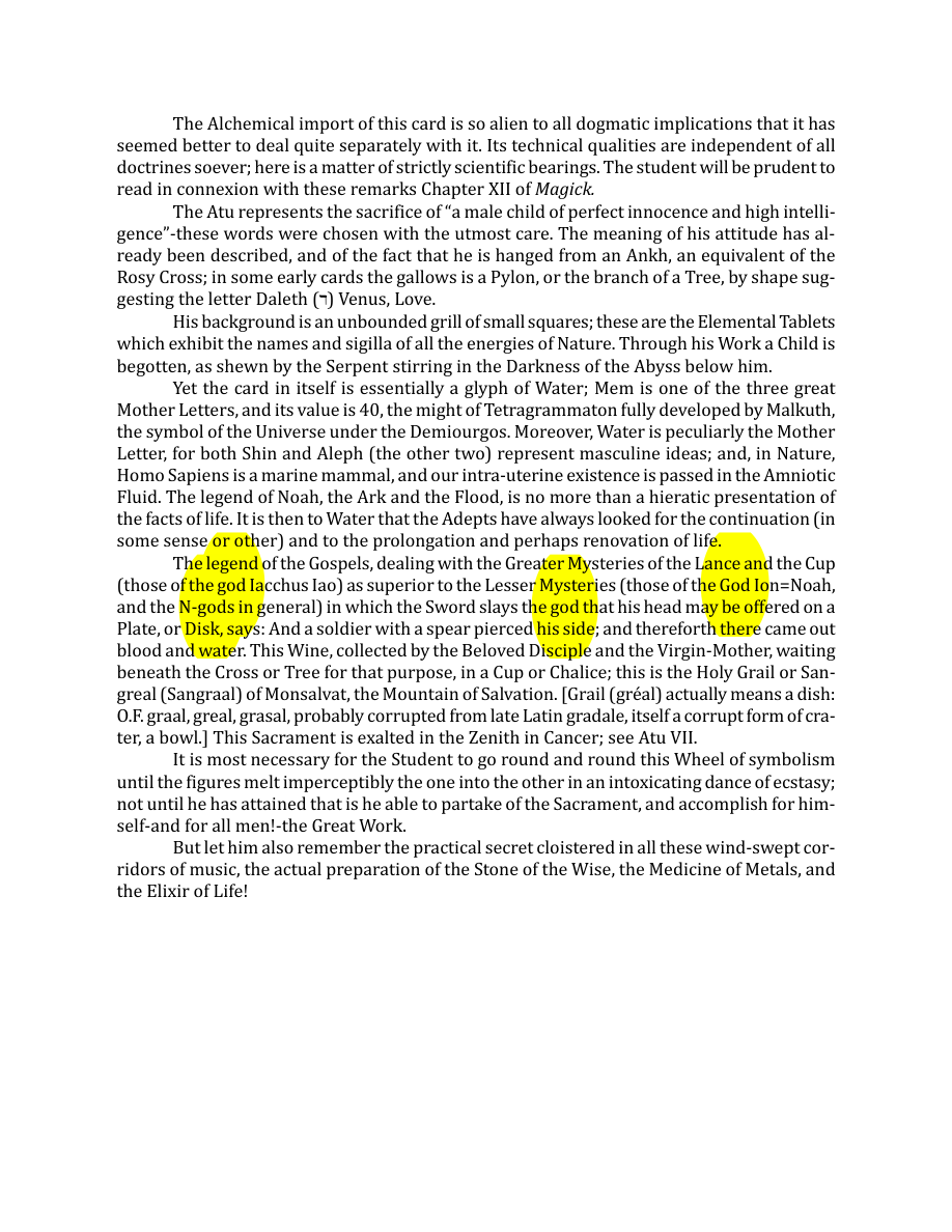 Original scan of The Book of Thoth, PDF page 90