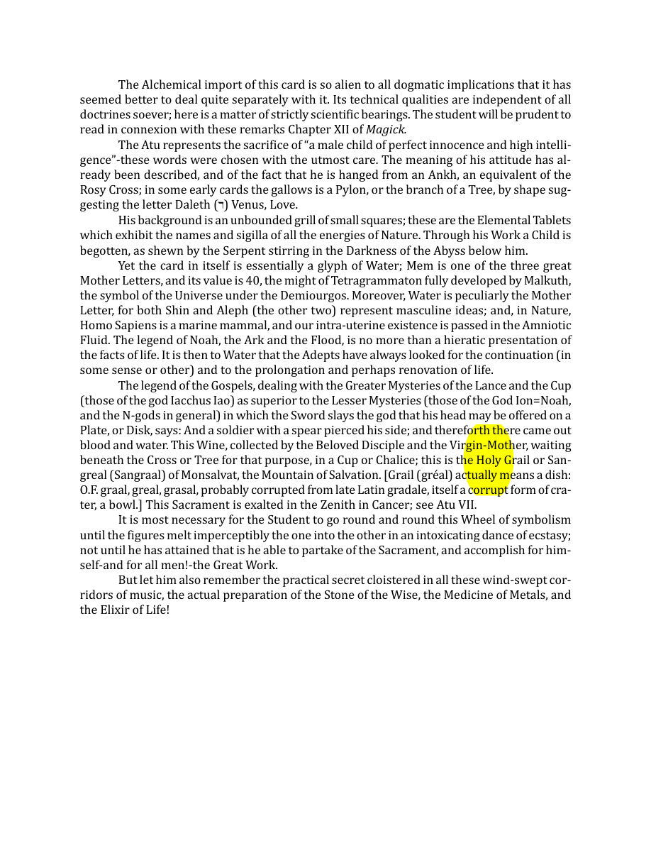 Original scan of The Book of Thoth, PDF page 90