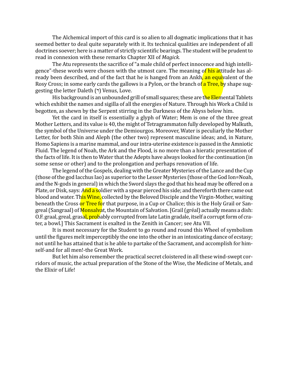 Original scan of The Book of Thoth, PDF page 90